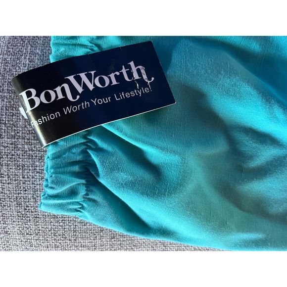 Vintage Teal Color BonWorth NWT Bonber Style Jacket XL - Picture 6 of 14